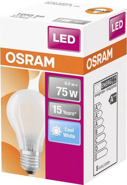 Produktbild Osram Led Retrofit Classic A (E27, 7.50 W, 1055 lm, 1 x, D)