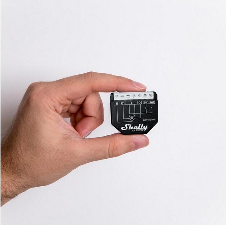 Produktbild Shelly Qubino Wave Shutter (Schaltaktor, Rolladenaktor)
