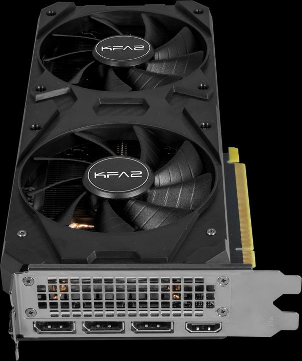 Actual product image KFA2 GeForce RTX 3060 Ti 1-Click OC LHR (8 GB)
