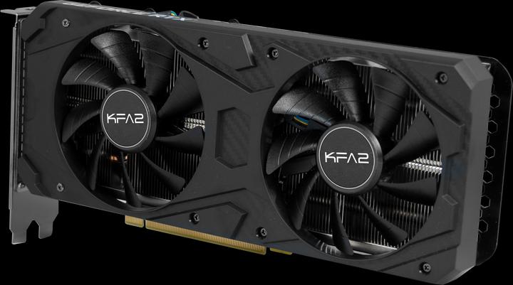 Actual product image KFA2 GeForce RTX 3060 Ti 1-Click OC LHR (8 GB)