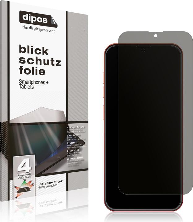 Image du produit Dipos Privacy Film de Protection d’écran 4-Way (1 pièce(s), Ulefone Note 8P)