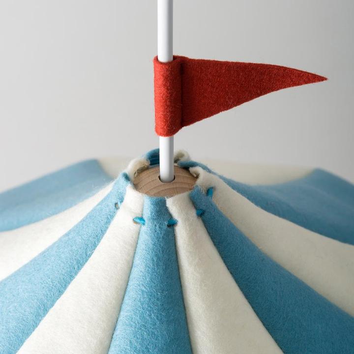 Actual product image Buokids Ceiling lamp Hanging lamp circus, red (E27)