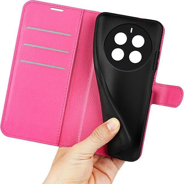 Actual product image MU Classic Litchi Leather Bookcover Series (Realme 12)