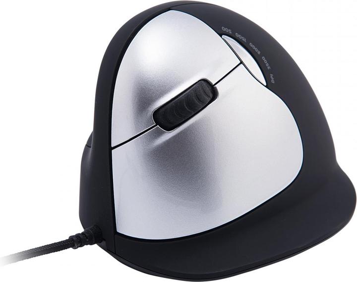 Actual product image R-Go Tools Ergonomic Mouse HE Large Left-Handed (Cable)