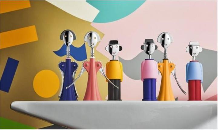 Actual product image Alessi Corkscrew Alessandro M. yellow-black (Corkscrew)