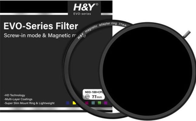 Immagine prodotto H&Y HD EVO ND3-1000 + filtro CPL 72mm (72 mm, Filtri grigi, 72 mm)