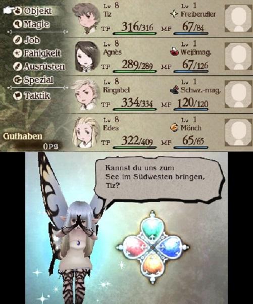 Produktbild Square Enix Bravely Default (3DS, DE)