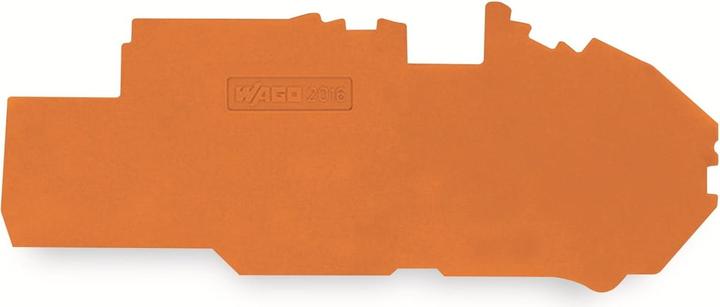 Wago topJob-S 16qmm orange 42 2016-7792 Abschlussplatte 2016-7792