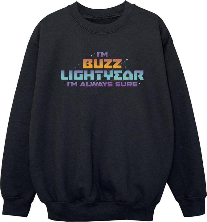 Disney Lightyear Always Sure Text Sweatshirt Jungen (140, 146)