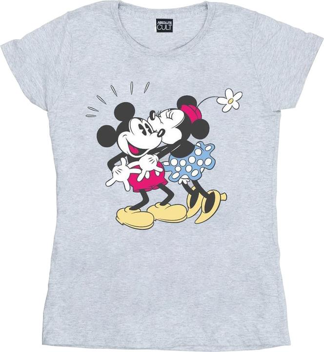 Disney Mickey And Minnie Mouse Kiss TShirt (S)