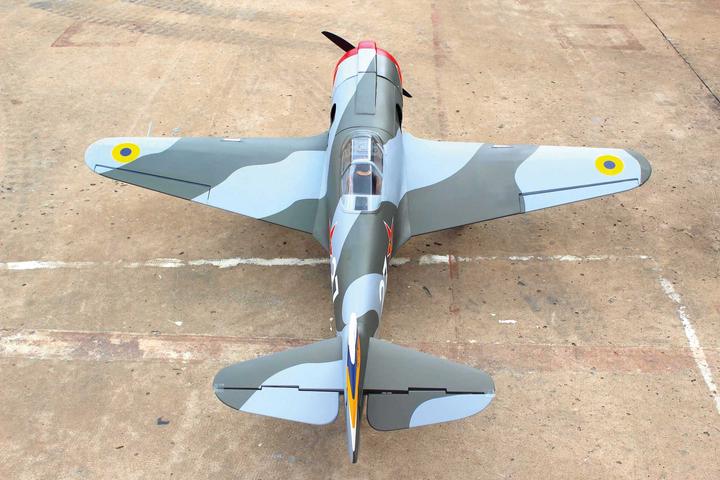 Actual product image Seagull Models SG-Models ) YAK-3U 63" 20cc WITH electric retractable landing gear ARF (Warbird)
