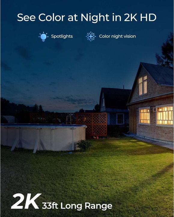 Actual product image Reolink Argus Series B330+Solar Panel+64GB SD Card-5MP (2592 x 1920 pixels)