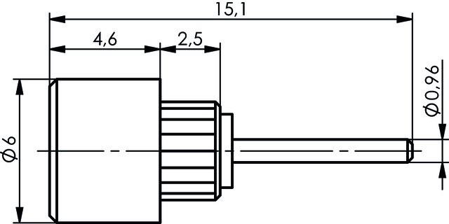Image du produit Telegärtner Douille à sertir MCX avec picot à souder Z44, nickel