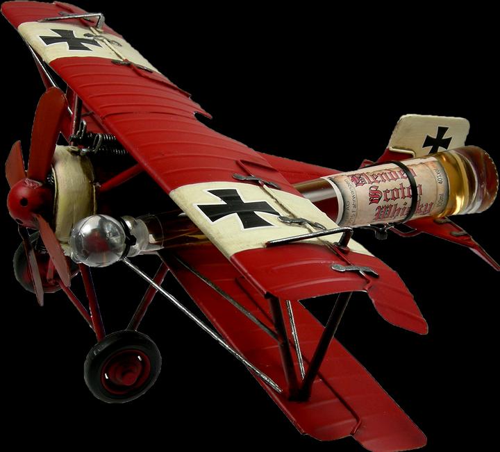 Produktbild Mayer - the gift factory Doppeldecker-Flugzeug mit Scotch Whisky (Scotch Whisky, 1 x 10 cl)