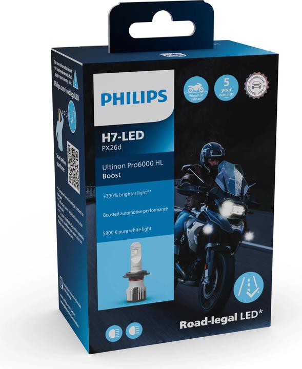 Actual product image Philips LUM11972U60BX1/10 (H7)