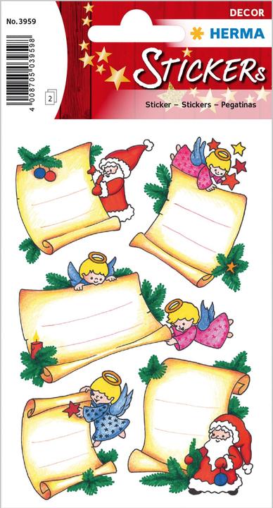 Produktbild HERMA Sticker Weihnachten