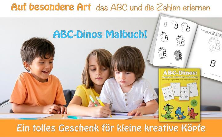 Produktbild Alleovs ABC Dinos: Magische Buchstaben und Zahlen ab 6 Jahren