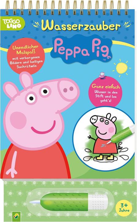 Magia d'acqua di Peppa Pig - dipingi semplicemente con l'acqua!