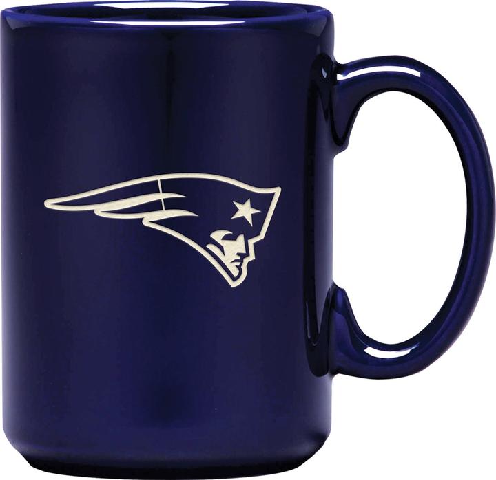 Produktbild NFL New England Patriots Laser Logo Tasse (475 ml, 1 x)