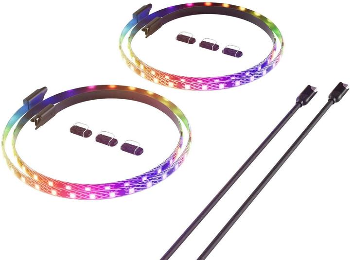 Hyte Ls30 RGB Light Strips Blk 2pk (Blue, Green, Red)
