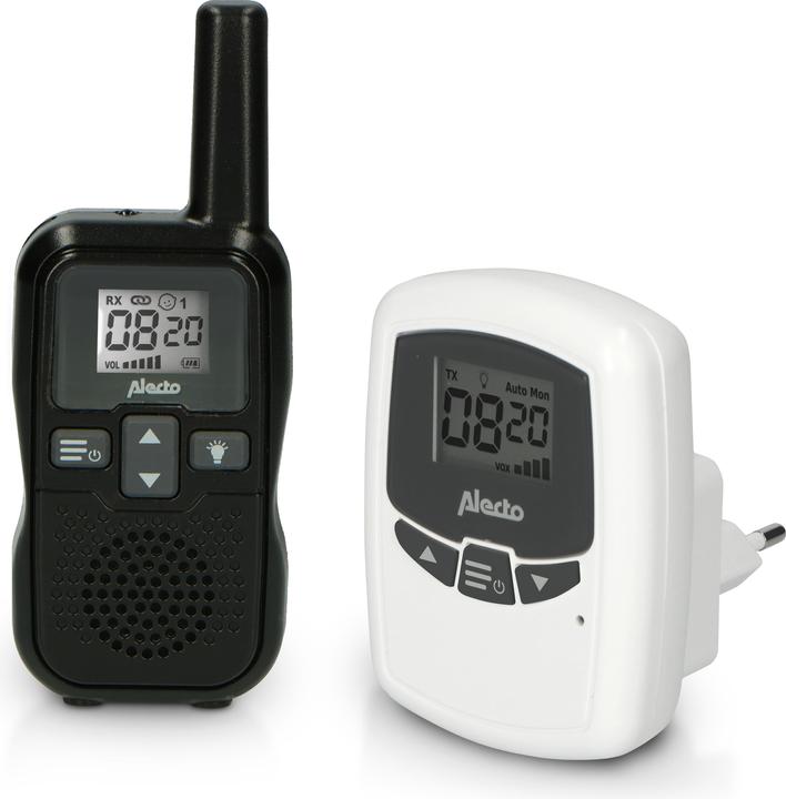 Babiage Alecto Babyphone BDX-80 PMR avec 8 canaux (Babyphone Audio, 3000 m)