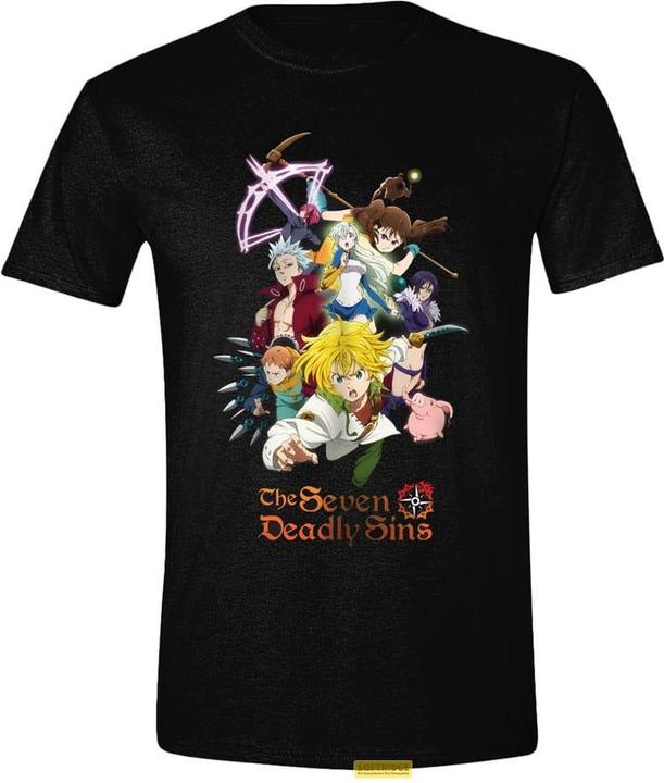 Death Note The Seven Deadly Sins T-Shirt All Together Now Grösse Kids L (L)