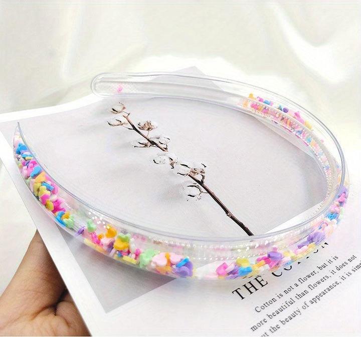 Activity Board Children's Transparent Hairband, Trendy Hair Accessories