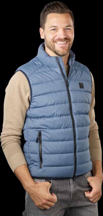 Actual product image Marc O'Polo Quilt Vest Stand-Up Collar Storm (XXL)