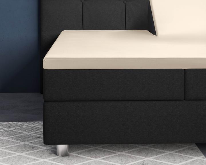 Produktbild Palo Satin Spannbettlaken (180 x 200 cm)