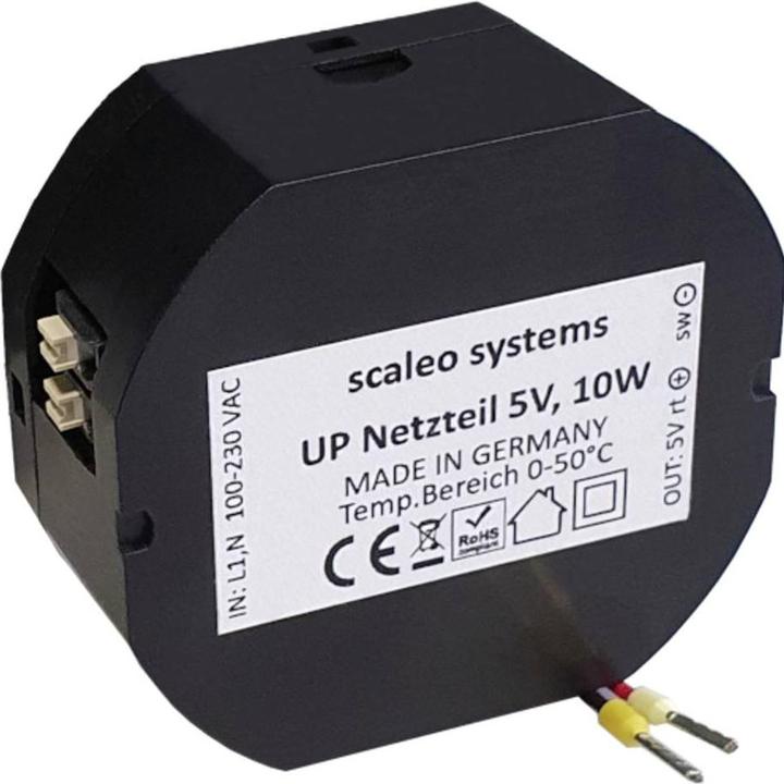 Immagine prodotto Scaleo Systems Alimentazione integrata AC/DC 2 A 10 W 5 V/DC (Adattatore di protezione da sovratensione)