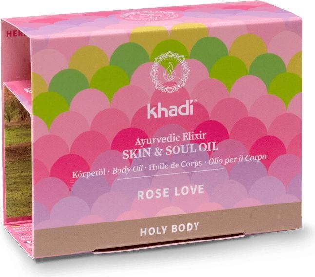 Produktbild Khadi Körperöl Rose Love 10 ml (Körperöl, 10 ml)
