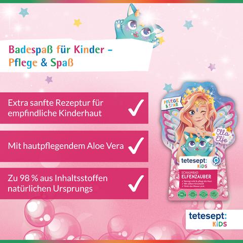 Image du produit Tetesept Bain moussant Kids Magie des fées (40 ml, Bain moussant)