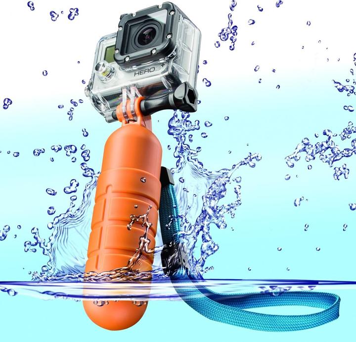 Image du produit mantona Aide à la flottabilité avec poignée pour GoPro (GoPro HERO8 Black)