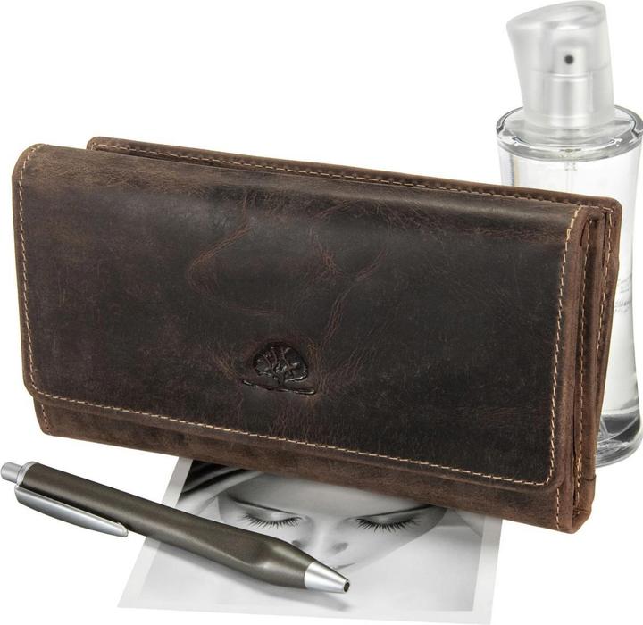 Immagine prodotto Greenburry Portafoglio lungo vintage da donna grande