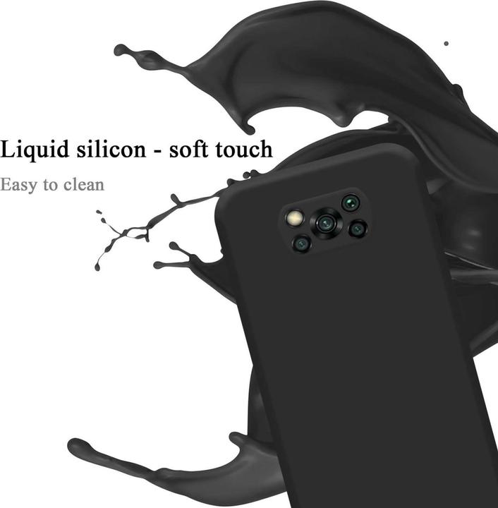 Immagine prodotto Cadorabo Custodia per Xiaomi POCO X3 NFC TPU Liquid Silicone Case (Xiaomi Poco X3 NFC)