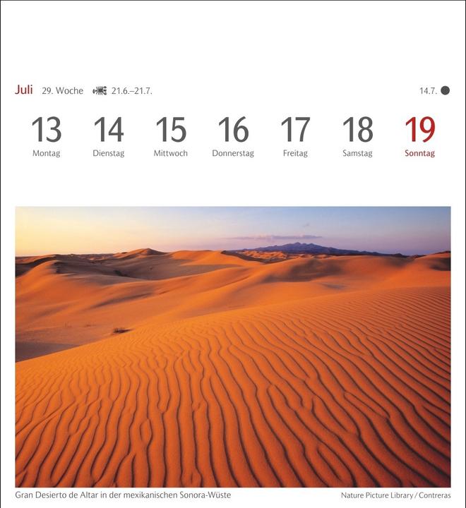 Produktbild Harenberg Farben der Natur Postkartenkalender 2026 - Wochenkalender mit 53 Postkarten (Harter Einband, Deutsch)