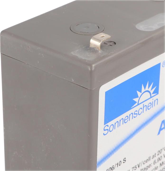 Produktbild Tadiran Sonnenschein Dryfit A506/10 S Blei Akku, Anschluss 4,8mm, VDS G (6 V, 10 Ah)