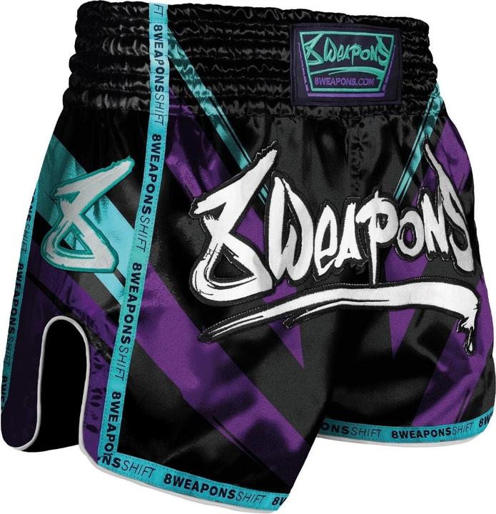 8Weapons Muay Thai Shorts, Shift, cyber (XXL)
