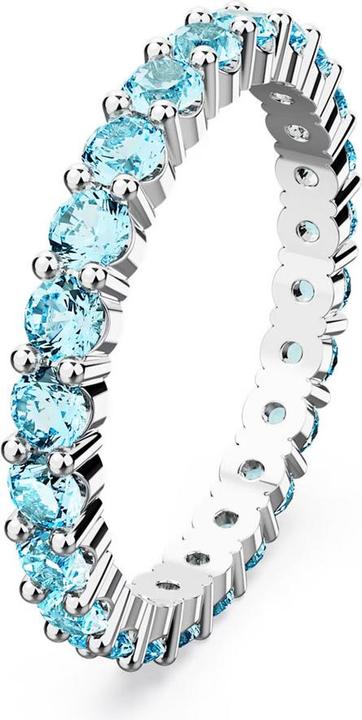 Swarovski Matrix Ring Rundschliff Blau (64)