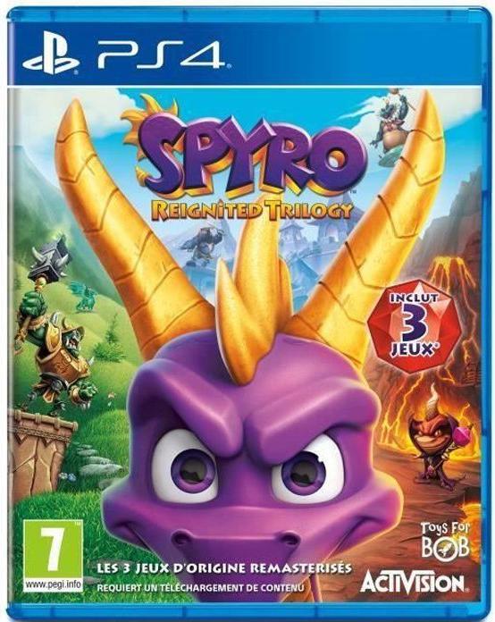 Activision La trilogie Spyro Reignited (PS4, FR)