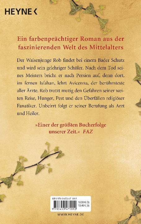 Produktbild Der Medicus (Deutsch, Noah Gordon, 2011)