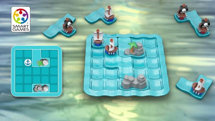 Actual product image Smart Games Pirate Battle (German, French, Italian, English)