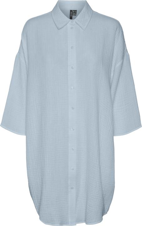 Vero Moda VMNATALI 3/4 LONG OVERSHIRT NOOS Hemdblusenkleid (S)