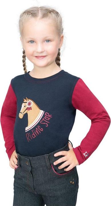 Immagine prodotto Hy Equestrian Riding Star Collection Maglietta Manica Lunga Ragazze (140)