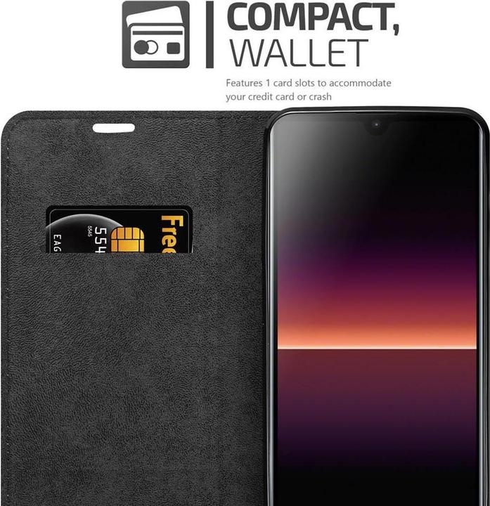 Actual product image Cadorabo Book Invisible Magnet Cover (Sony Xperia L4)