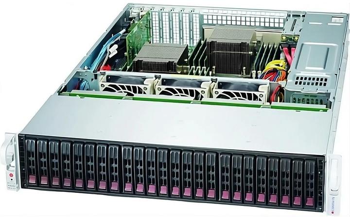 Actual product image Supermicro SC216BE1C-R920LPB: 19" server chassis
