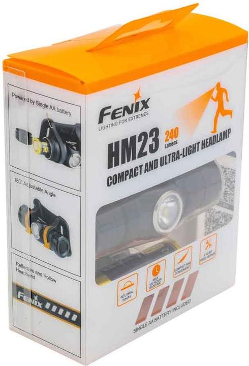 Immagine prodotto Fenix Lampada frontale HM23 Grigio Nero (240 lm)