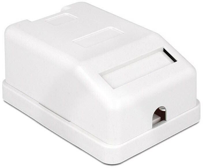 Actual product image Delock Keystone empty housing: 1 port (Keystone module holder)