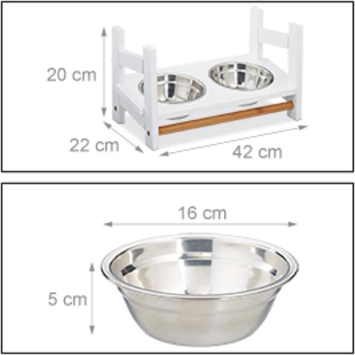 Produktbild Relaxdays Futterstation (0.50 l)