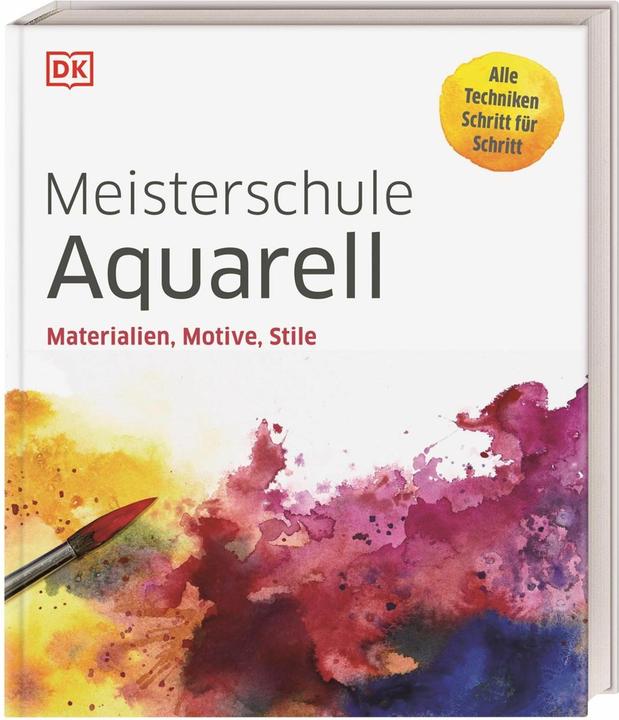 Produktbild Meisterschule Aquarell (Deutsch, Wiebke Krabbe, 2021)